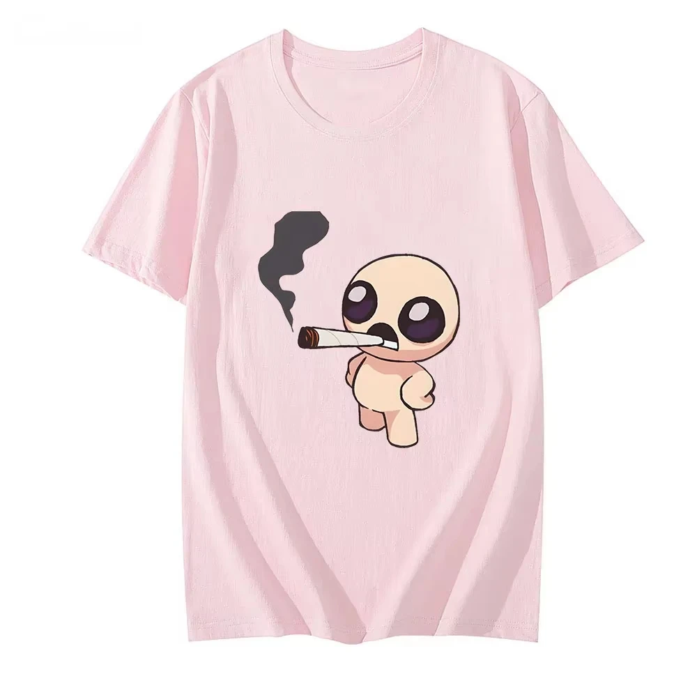 Printing Tee-shirt High Quality Tshirt Game The Binding Isaac T-shirt Oversized Unisex Y2k Short Sleeves Classic Streetwear soft