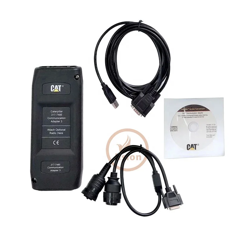 New Version Excavator Communication Adapter III 317-7485 For CAT Excavator Diagnostic Tools