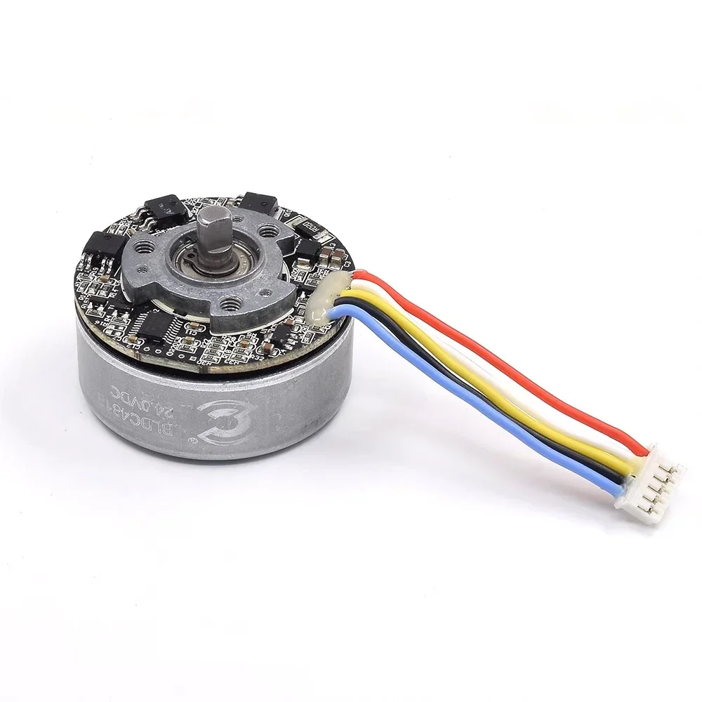 DC 16.8V 24V Micro BL4818 Brushless Motor Large Torque Reversible PWM Speed Regulation with Drive Plate for Fascial Gun