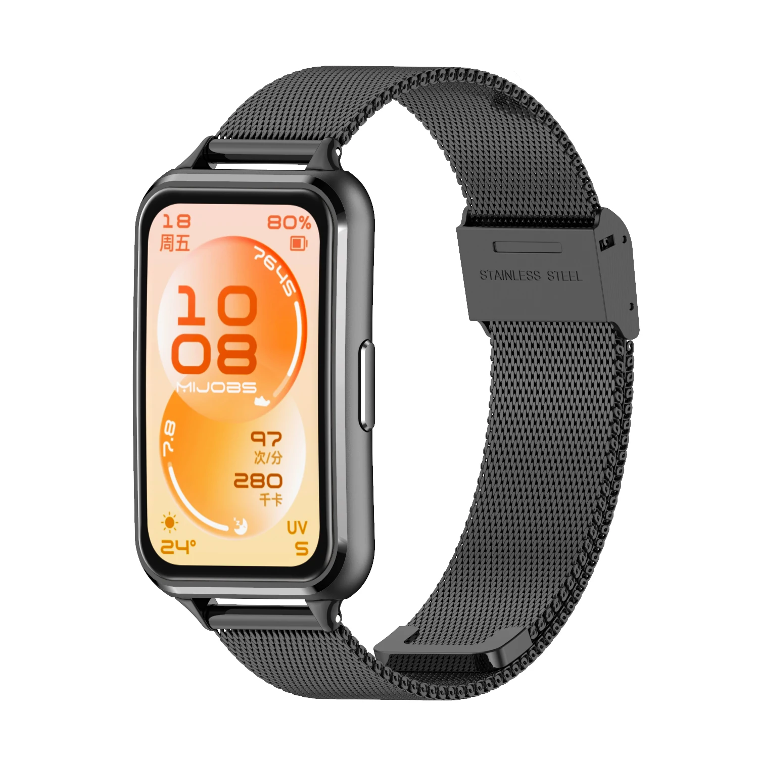 Metal Strap For Huawei Band 11 WatchBand for Huawei Band 11 Pro Milanese Wristband for Huawei Smart Band 11 Stainless Steel