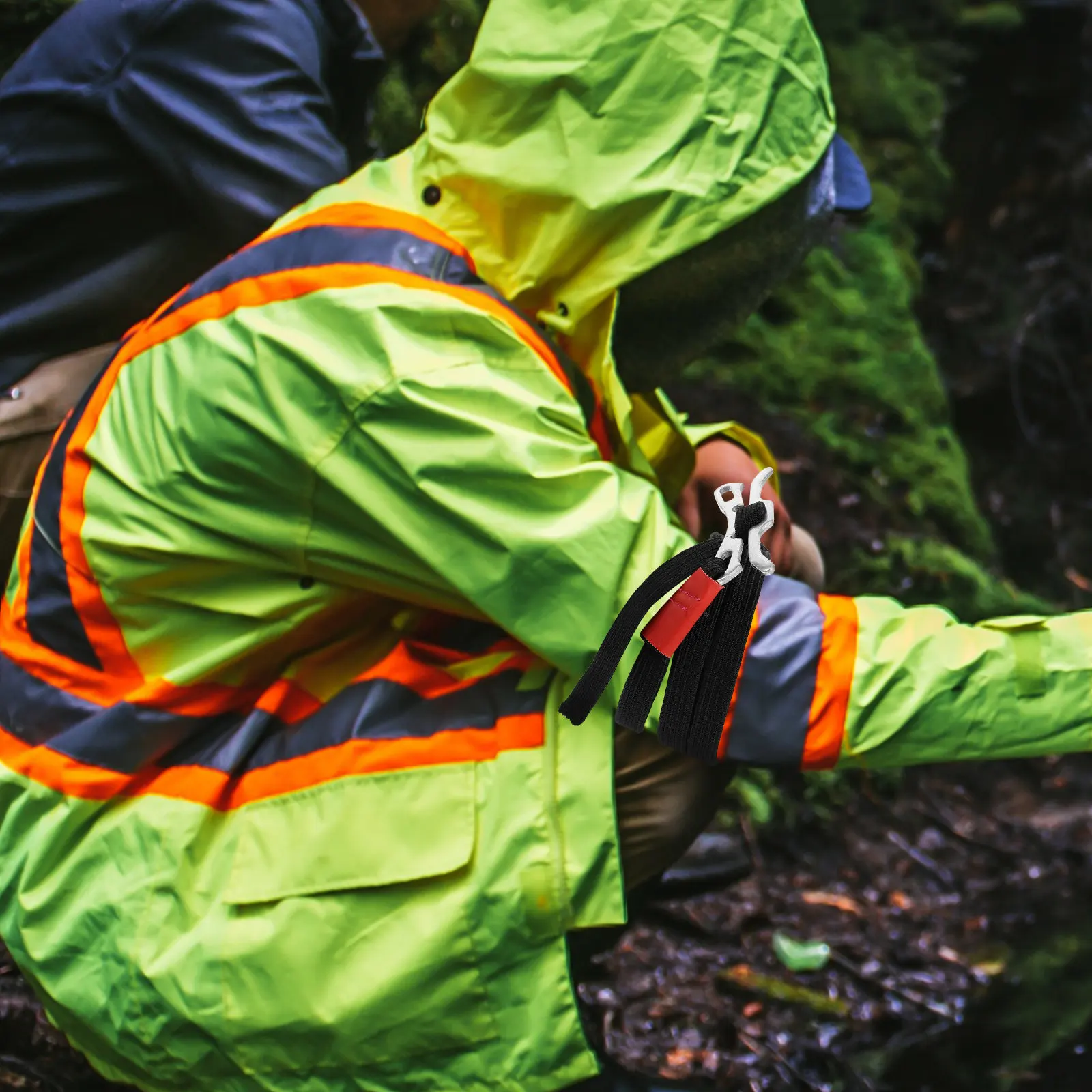 

Professional Single Hand Tourniquet Elastic Clip Band Emergency Outdoor Hemostatic Bandage First Aid Sports Camping