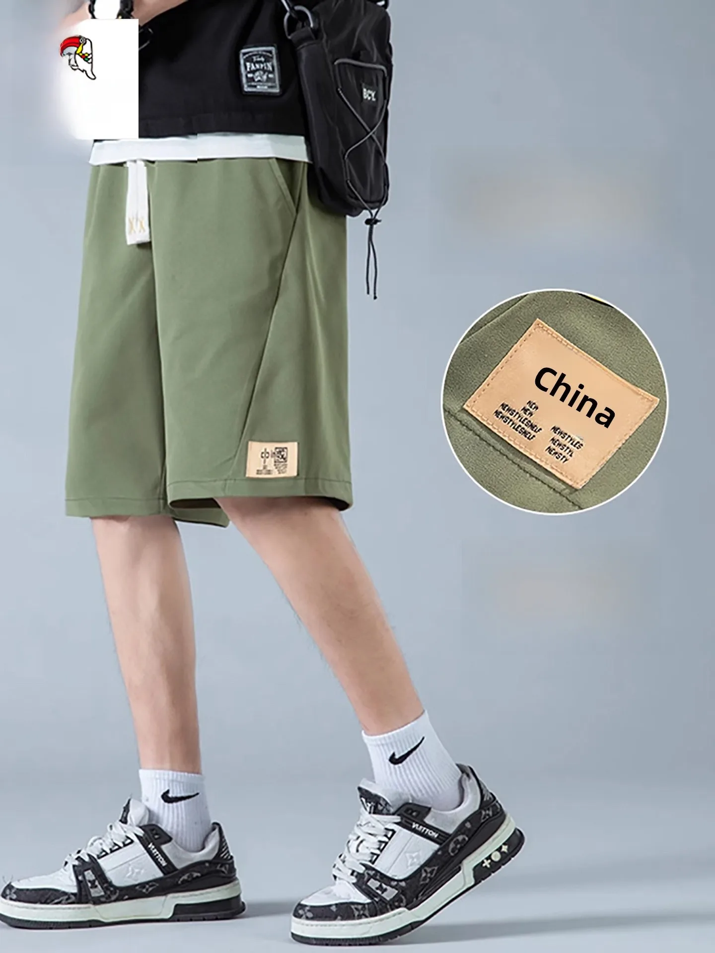 

Мужские повседневные брюки TUCANO с прямым кроем, быстросохнущие, летние, с эффектом прохлады, свободного кроя, модные, из полиэфирного волокна