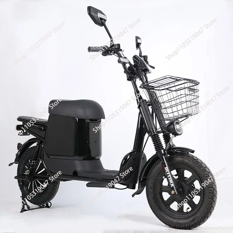 Takeaway food delivery cargo electric vehicle ultra-long endurance two-wheeled electric bicycle