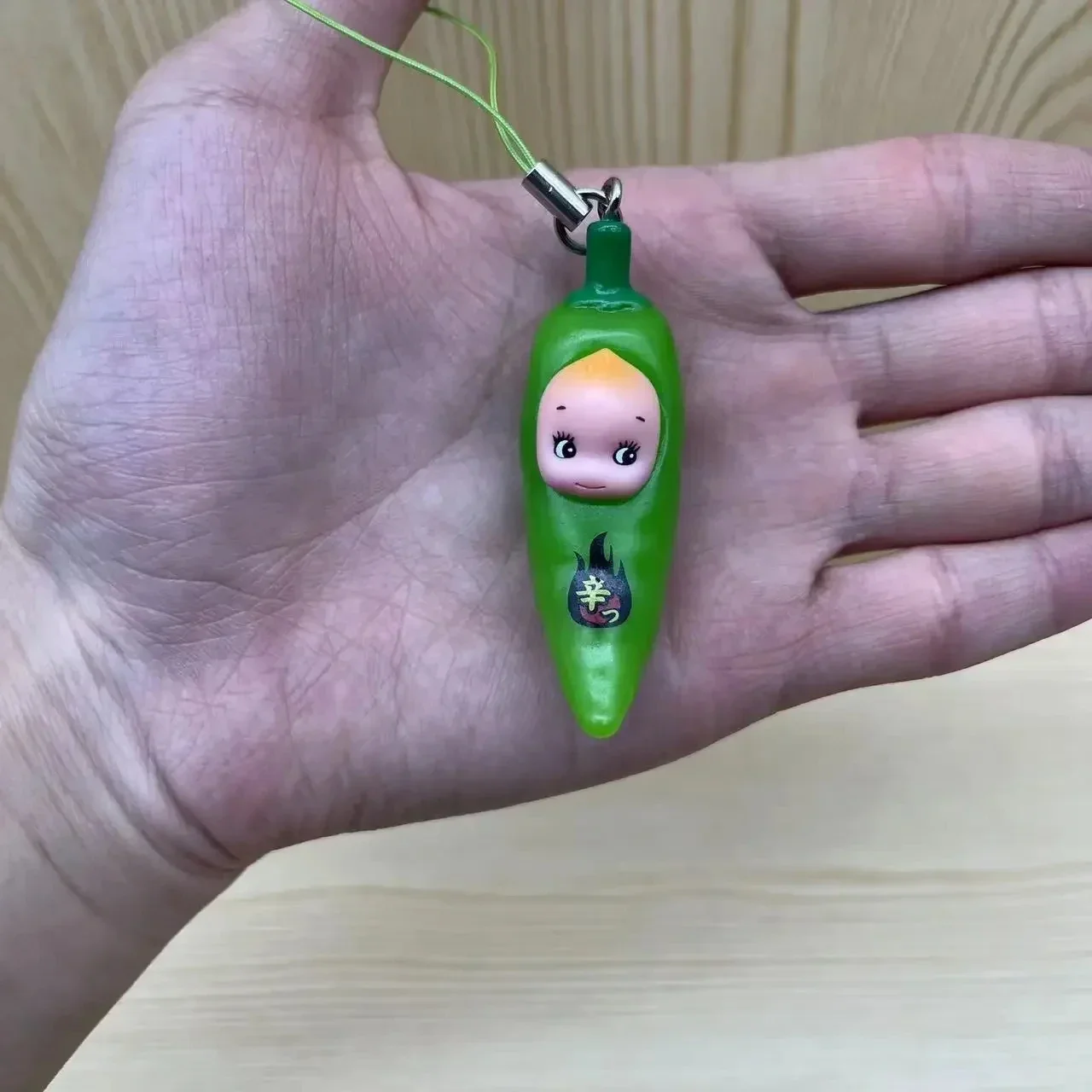 1pc Cartoon Kewpie Figure  Vegetables Banana Model Doll Pendant Bag Kewpie Figure Pendant Diy Doll Accessory Small Gift