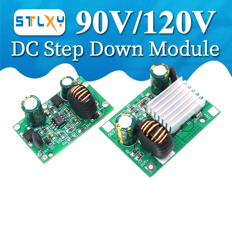 DC 9V 12V 24V 36V 48V 72V 84V 120V to 5V 3A / 2A Step Down Module Power Supply DC DC Converter Buck Converter Step Up Converte