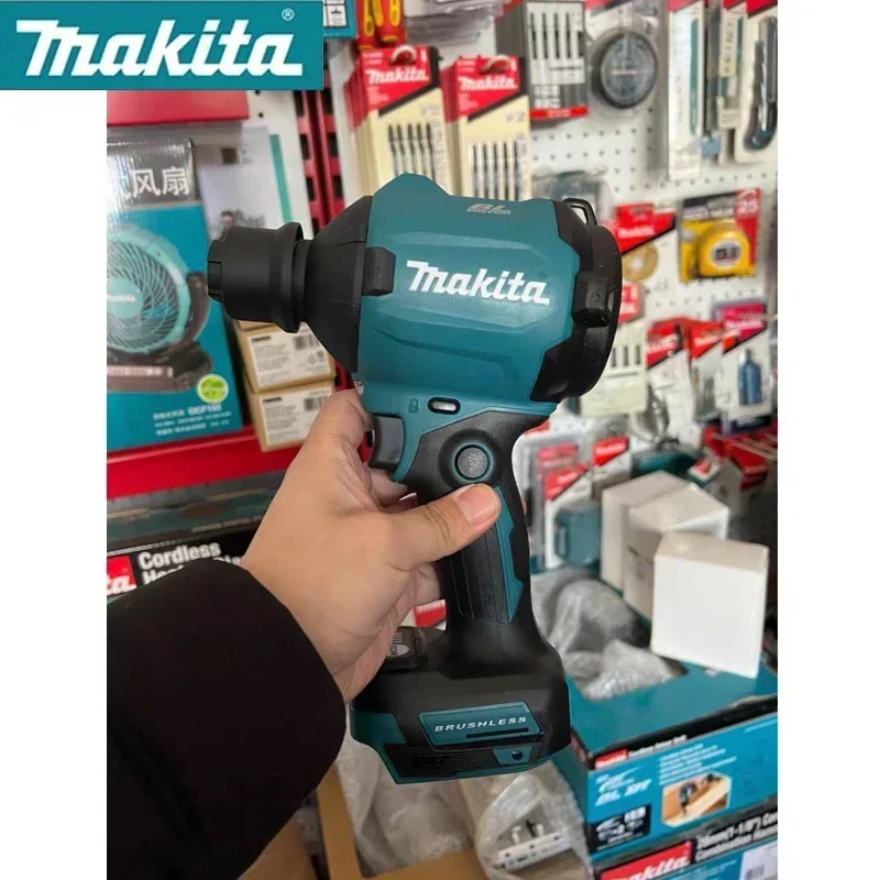 Беспроводной воздуходувка MAKITA DAS180Z, Многофункциональный перезаряжаемый аппарат для накачки пыли в узком пространстве, 18 в, DAS180