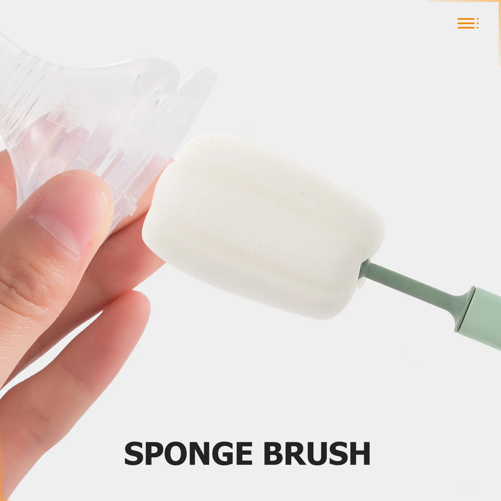 2Pcs Bottle Sponge …