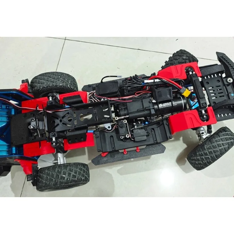 MJX H8P 1/8 Bronco Crawler RC Sand Board Shield Mudguard& Rear Battery Box Set Rc Crawler Upgrade Kit - No Drill Installation