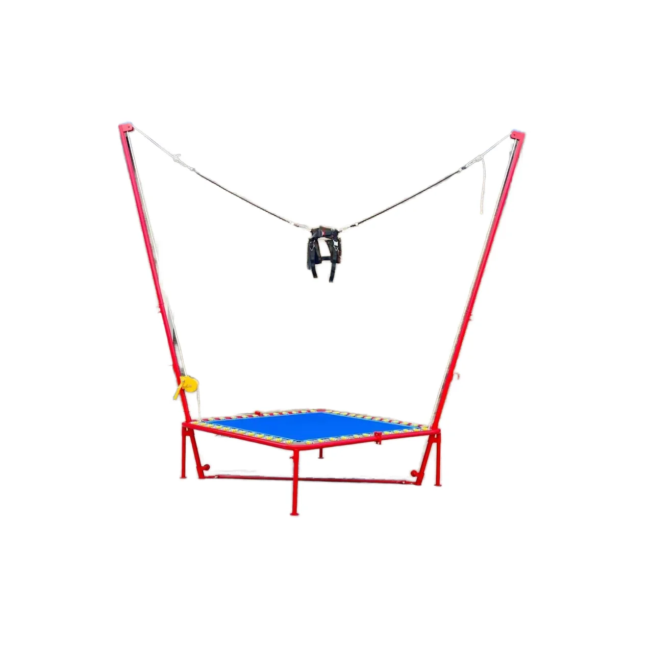 

Популярный коммерческий батут для экстремальных видов спорта с банджи-жгутами для игр на заднем дворе и в площадках, детские игровые комплексы