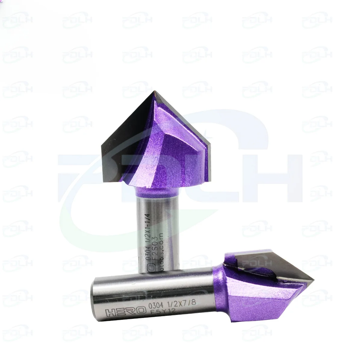 1PC V-type Grooving Bit Tool Milling Cutter Carbide CNC Router Bit For Wood MDF Cutting Slotting Engraving