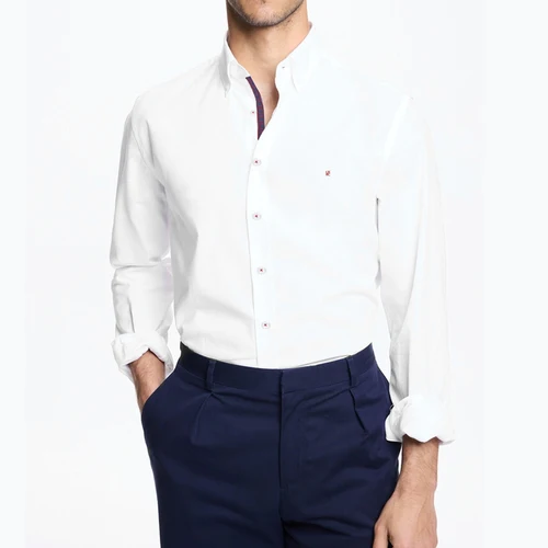 CHCH, camisa de alta calidad para hombre, camisa de negocios Formal informal de manga larga, camisas de vestir de marca para hombre