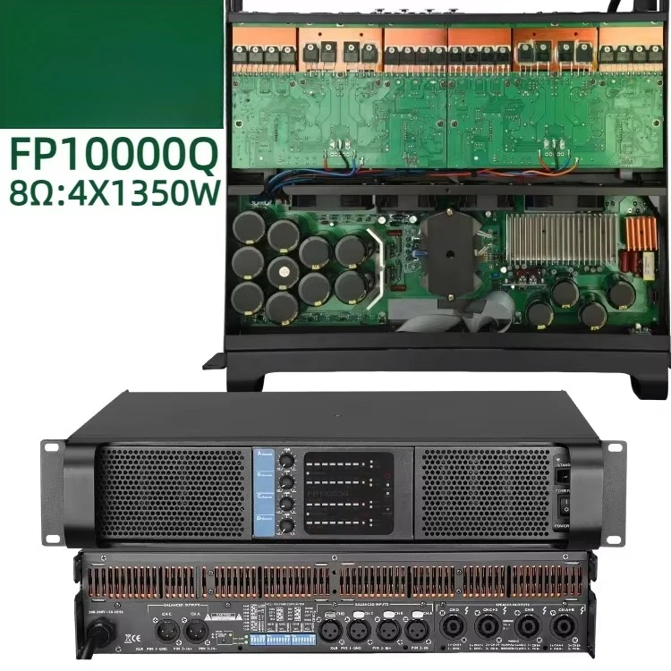 FP10000q Amplifiers Class TD 4 Channel Professional Audio Power Amplifier Subwoofer Sound Equipment Amplifier Speaker