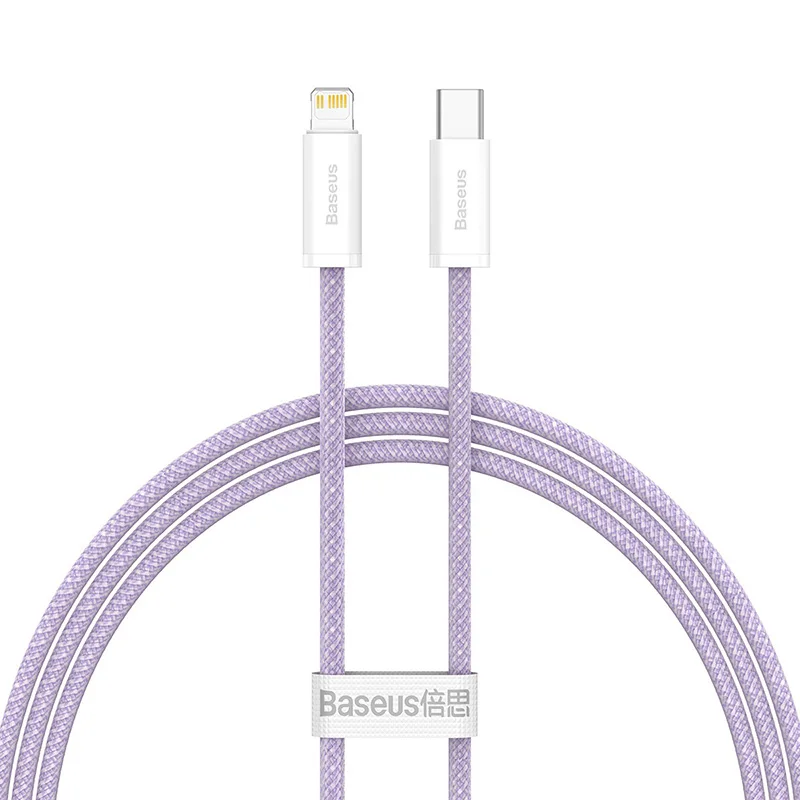 Baseus 20 W PD USB C auf Lightning-Kabel für iPhone 14 13 12 Pro Max Schnellladekabel Typ C für iPhone für iPad 5