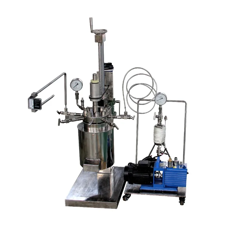 Alloy Laboratory Esterification Reactor with Condenser for Chemical Synthesis OEM Available