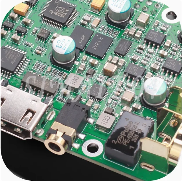 DAC audio decoding board ES9038Q2M hifi fever coaxial fiber I2S DSD512 digital