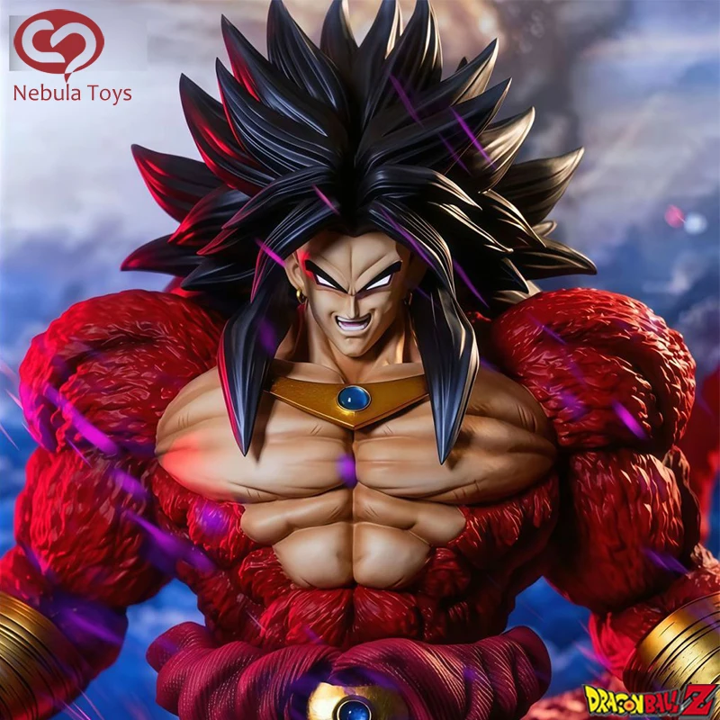 

30cm Dragon Ball Broli Anime Figure Super Saiyan 4 Broly Figures Statue Collection Model Desk Decoration Christmas Gifts Toys