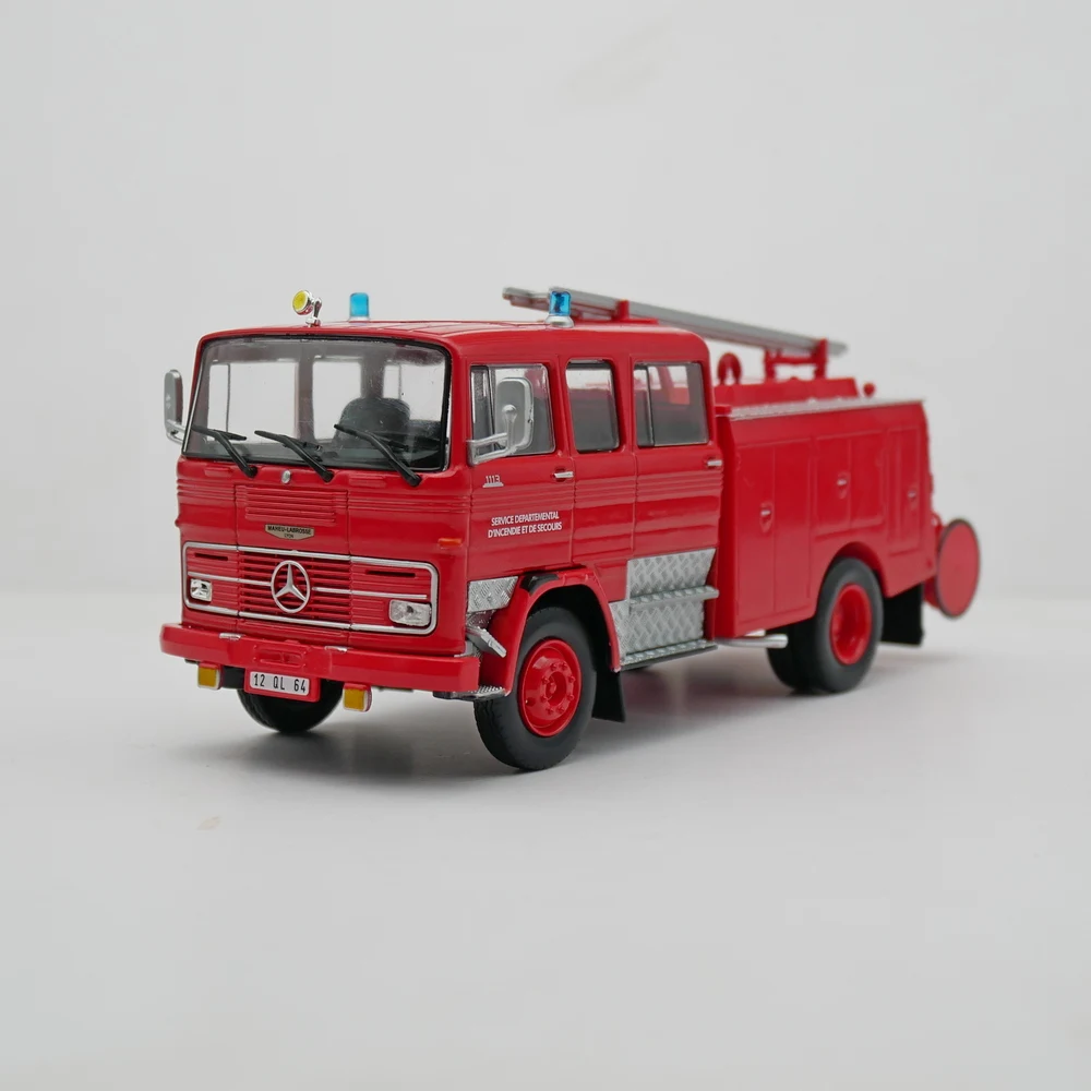 Ixo 1:43 Truck Fire Engine Mercedes-benz 1113 Diecast Car Model Metal Toy Vehicle