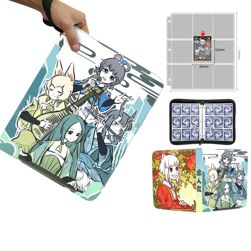 

2026 Несквозимый альбом-биндер для коллекционирования, держатель для визиток, коллекция бейджей, модные игрушки, элитные мультяшные праздничные подарки