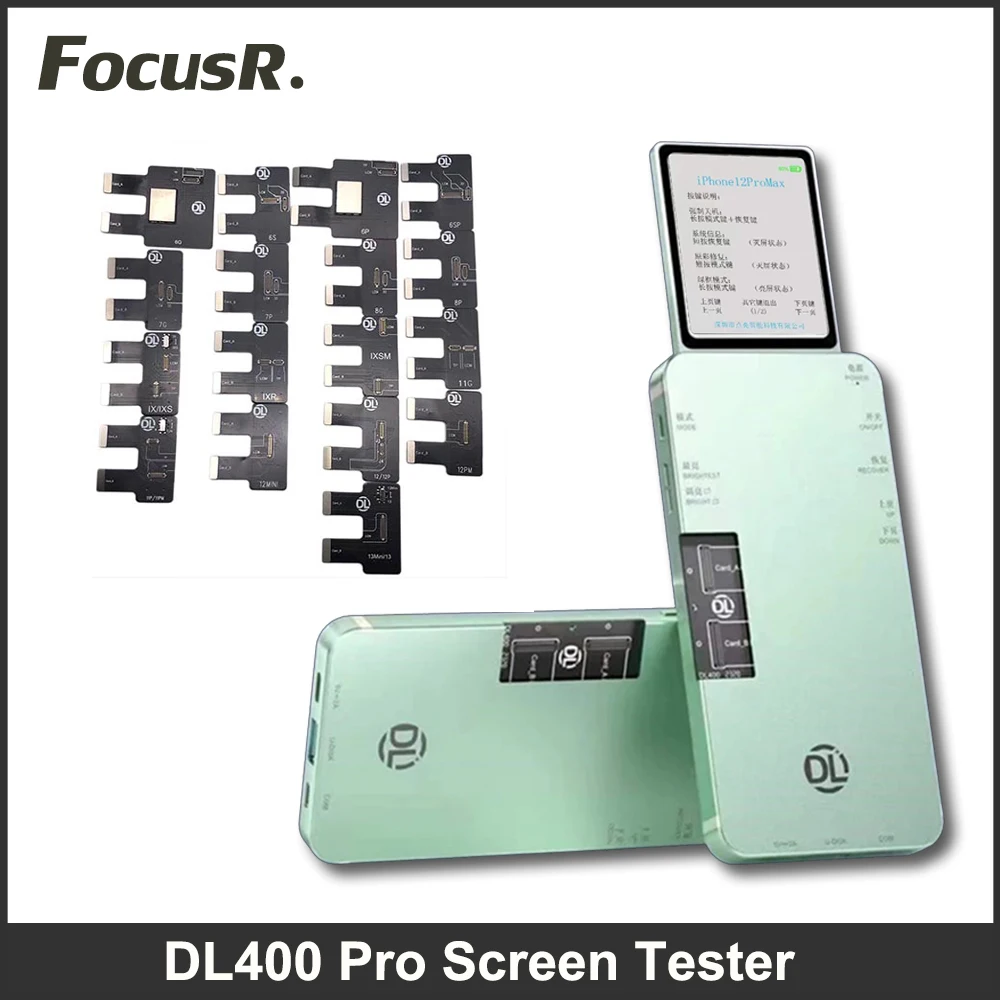 DL400 Pro LCD True Tone Recovery Programmer For iPhone 6 to 15 pro Screen Tester For Samsung Huawei Xiaomi Display Testing Tools