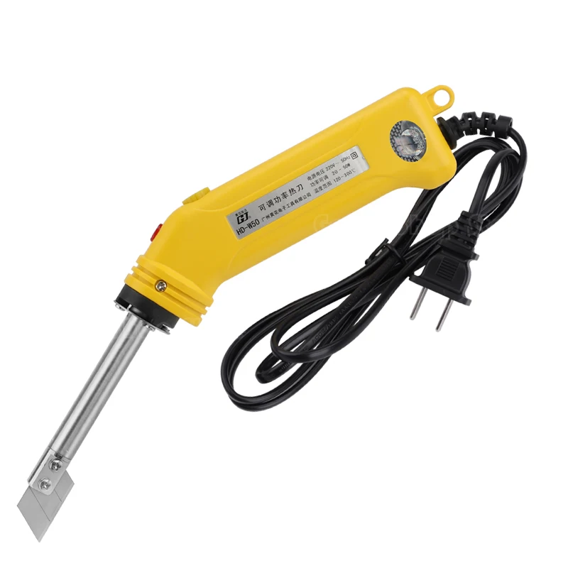 

Adjustable electric heating knife foam fabric cutting cloth eager pearl sponge plastic KT board hot melt