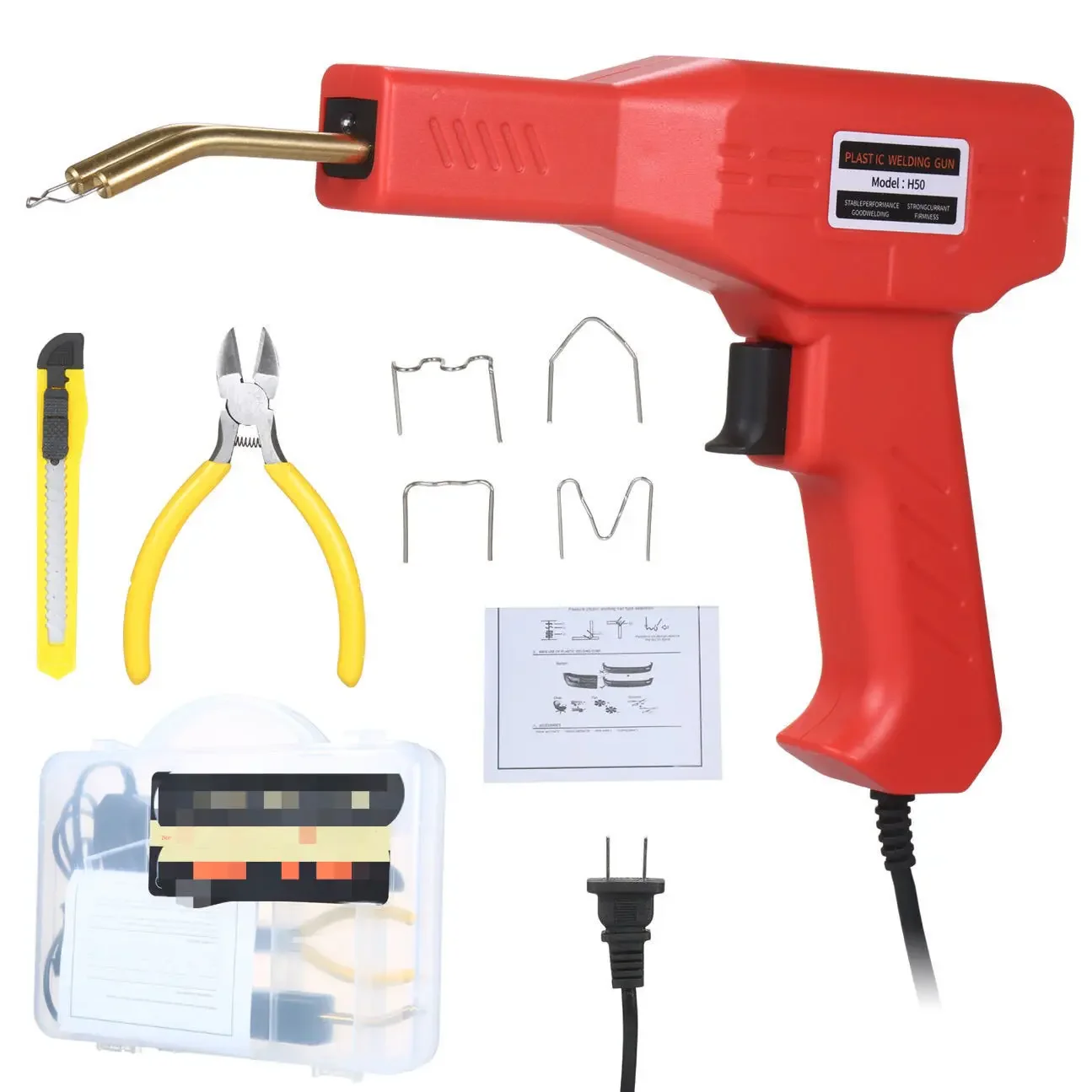 

Car Bumper Plastic Welder Welding Tool Heater Repair Machine