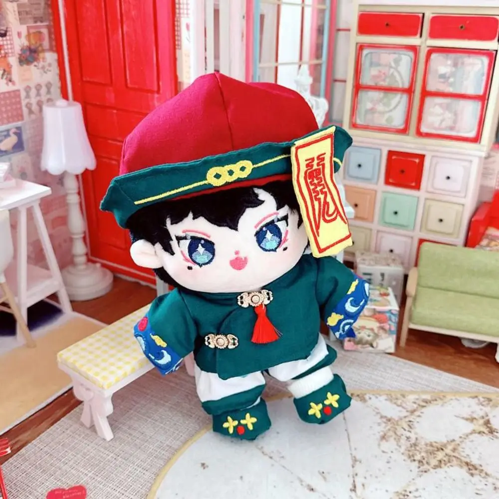 コスプレハロウィン綿人形服セットドレスアップかわいい綿人形ゾンビスーツファッショングリーン人形服子供のギフト