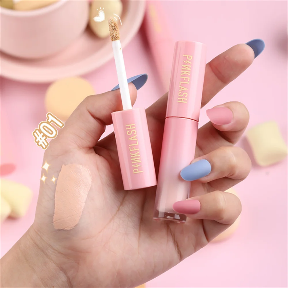 1/2PCS Face Concealer Breathable Liquid Concealer Dark Circles Scar Acne Skin ConcealerLong Lasting Body Makeup Cosmetic