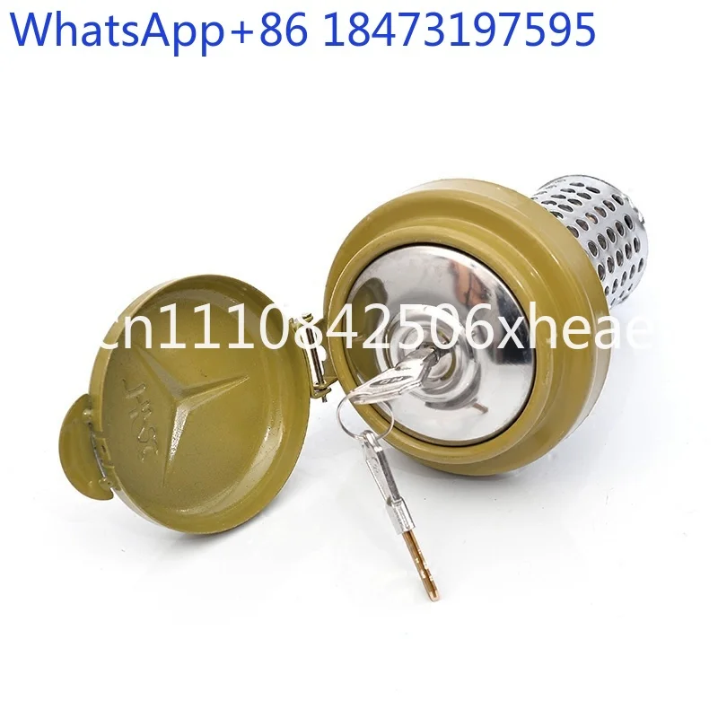 Truck fuel tank anti-theft lock universal type, anti-theft fuel tank cover