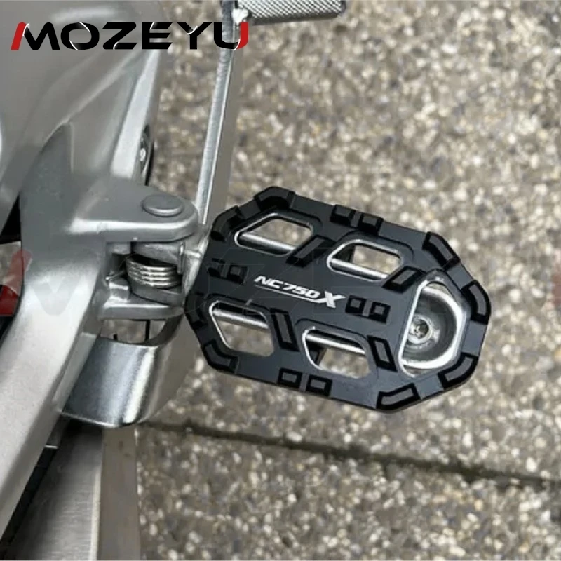 NC750X CB650R CB500X Footpegs For HONDA CB 650R 2019-2024 NC750S 750X 2014-2025 CB500X Billet Wide Foot Peg Pedals Rest Footpegs