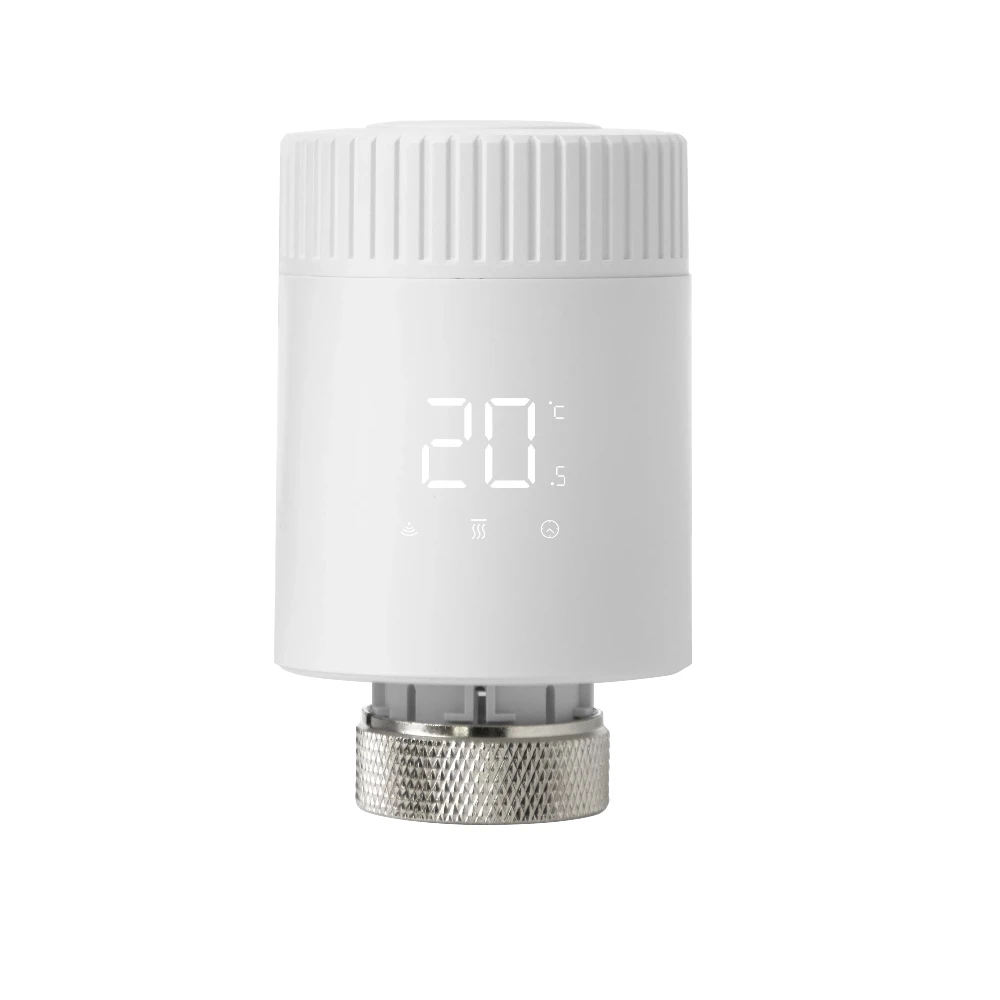Smart Temperature Control Valve for Tuya and For Zigbee WIFI TRV Remote Control with Energy Saving and Safety Features