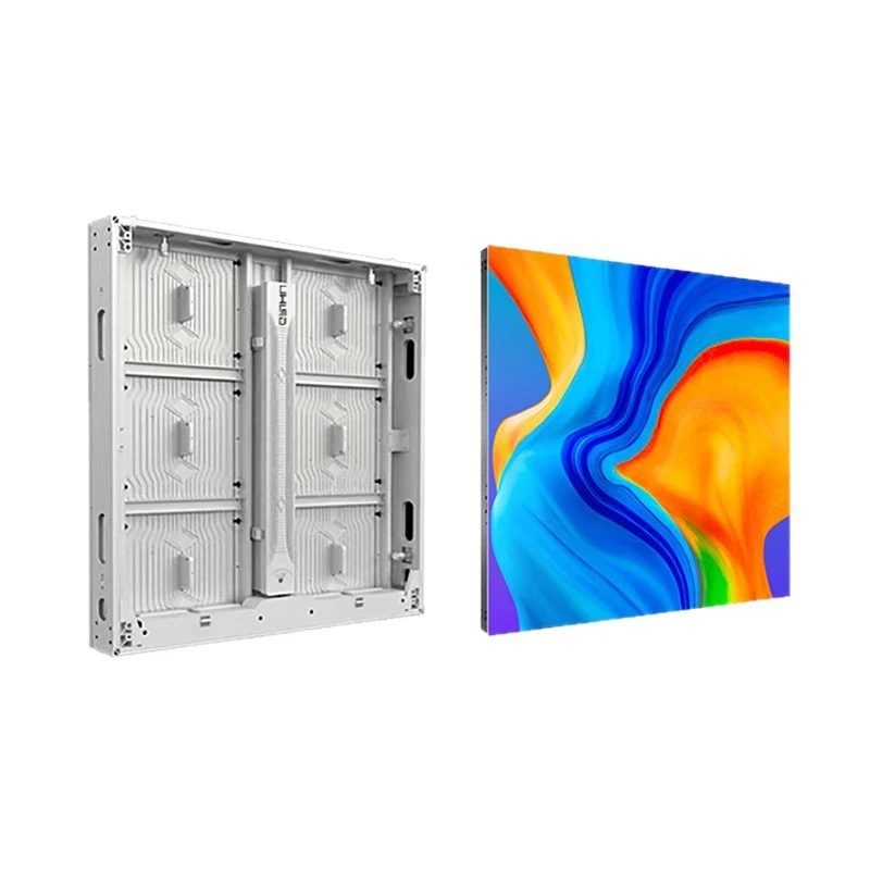 Outdoor LED display full waterproof seamless splicing die-casting aluminum box led advertising screen outdoor electronic