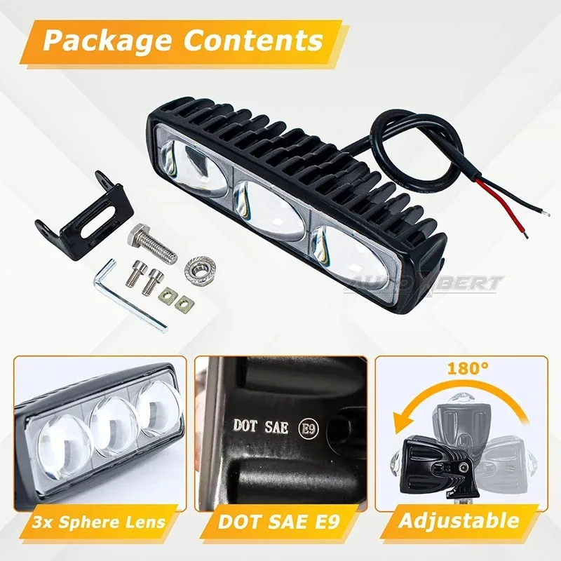 30W Forklift trailer LED safety warning lights Area Safety Reversing Red Light Width Light One Word Line For Forklift work light
