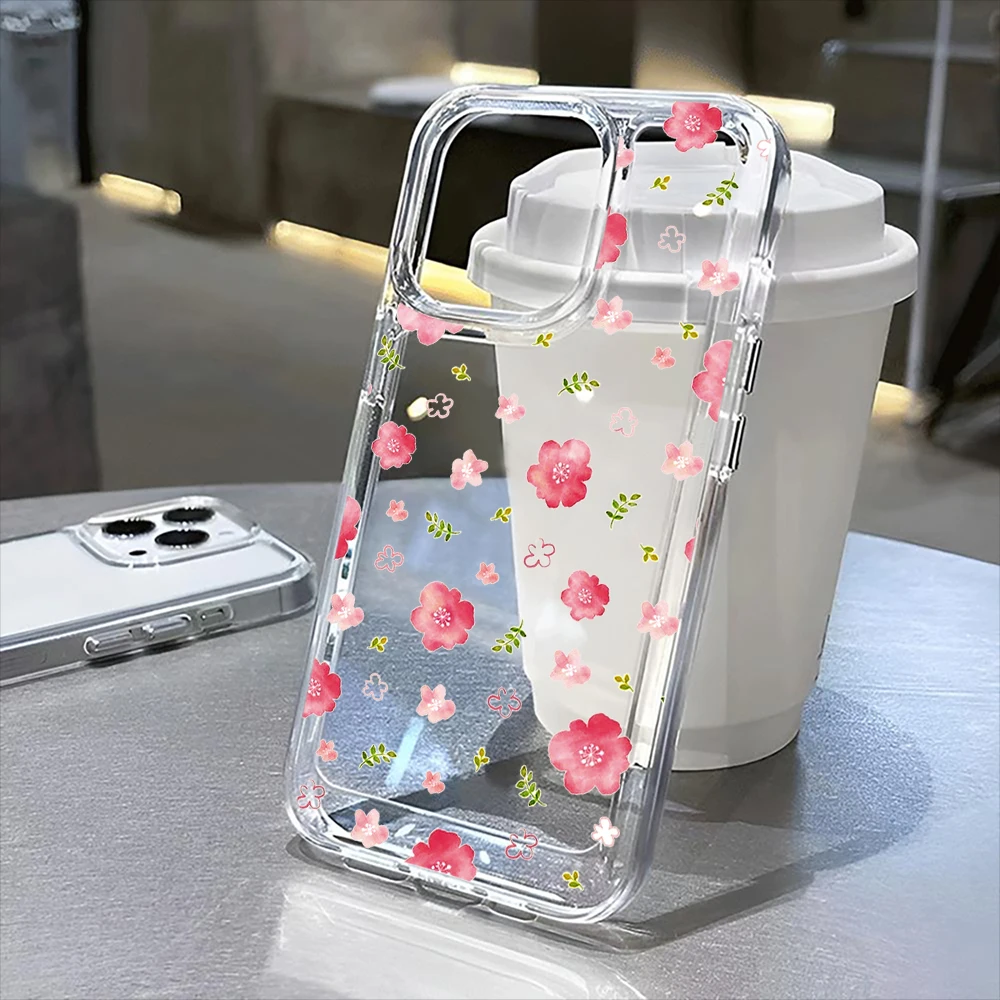 

New designed transparent mobile phone case is suitable for iPhone 16,16Pro,16Pro Max 16Plus to iPhone 11, 12, 13, 14 ,15 series.