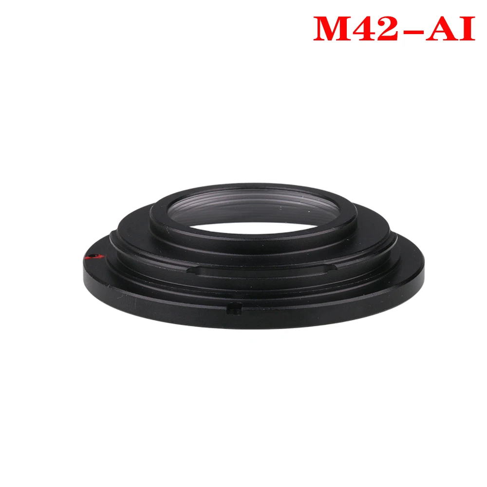 M42-Ai Adapter with Glass Focus Infinity For M42 Screw Lens to for Nikon F Mount Camera SLR DSLR D90 D300s D3200 D7000 D7100