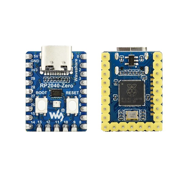 5pcs RP2040-Zero RP2040 for Raspberry Pi Microcontroller PICO Development Board Module Dual-core Cortex M0+ Processor 2MB Flash