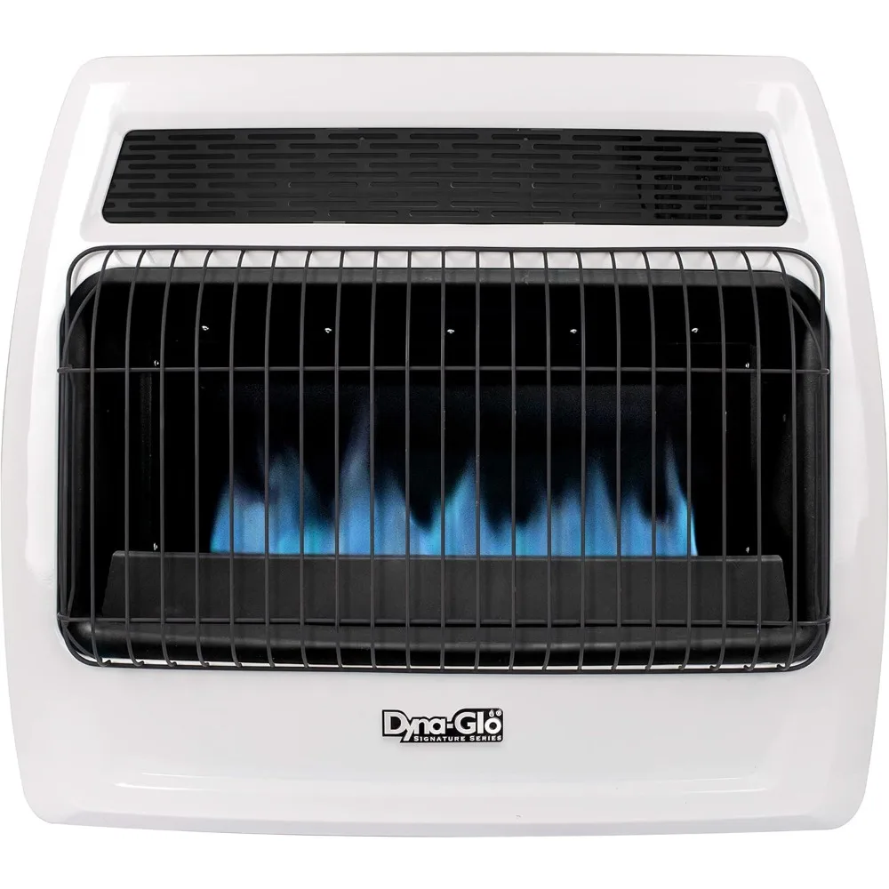 

BFSS30NGT-4N 30,000 BTU Natural Gas Blue Flame Thermostatic Vent Free Wall Heater, White