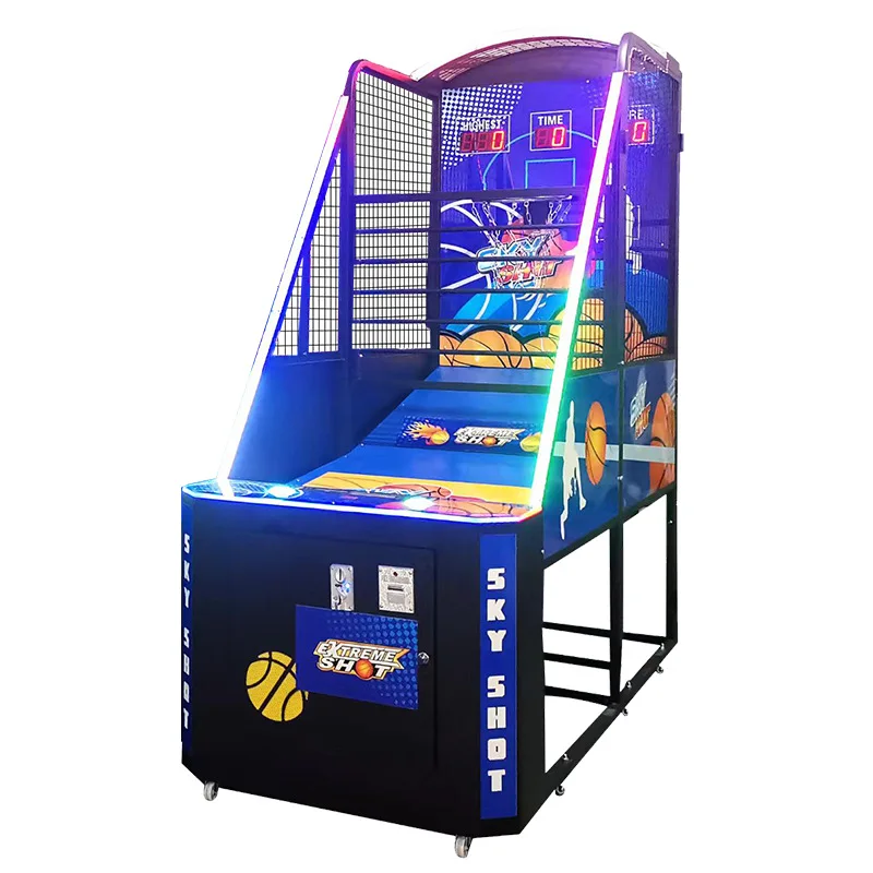 

Coin Operated Basketball Arcade Game Machine Electronic Street Basketball Shooting Machinepromote sales