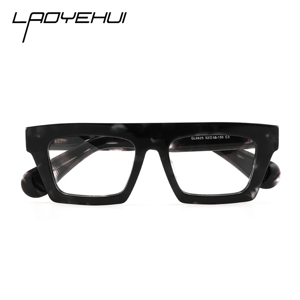 High Quality Handmade Acetate Optical Prescription Glasses Frame Vintage Women Reading Eyeglasses Men Luxury Myopia Eyewear New