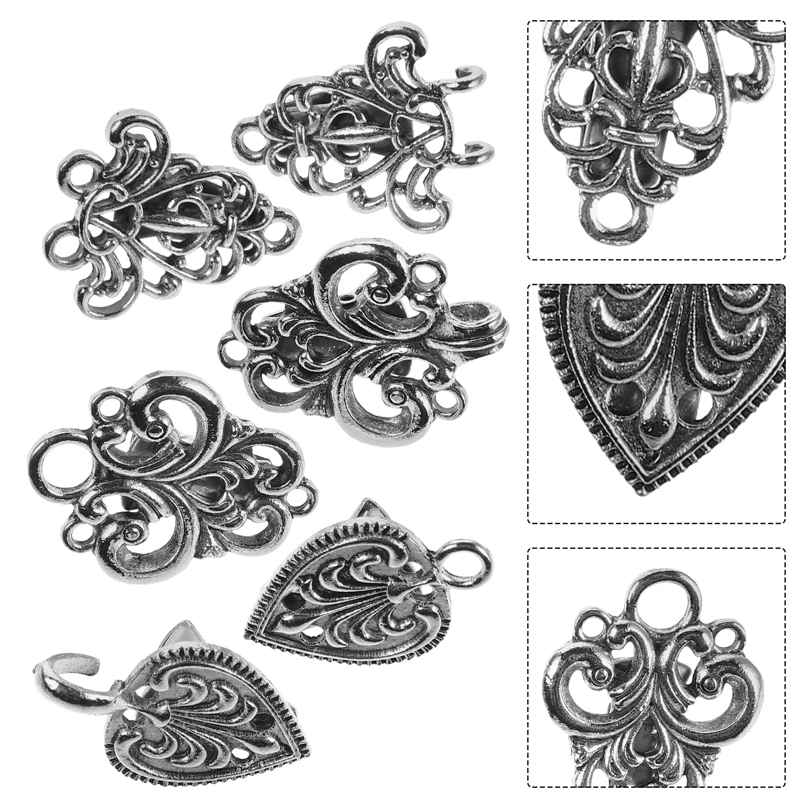 Застежка-колокольчик в винтажном китайском стиле, элегантный зажим для шарфов