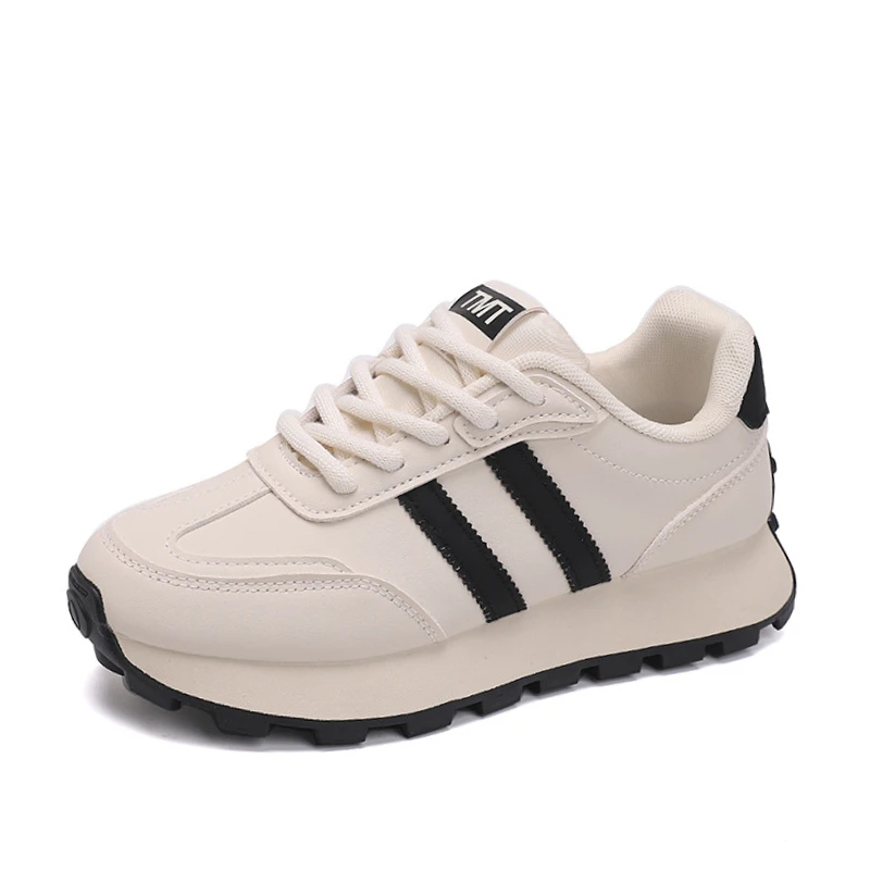 2024 Autumn New Board Shoes Women's Korean Edition Student Casual Sports White Sneaker Shoes Women's Trendy Shoes