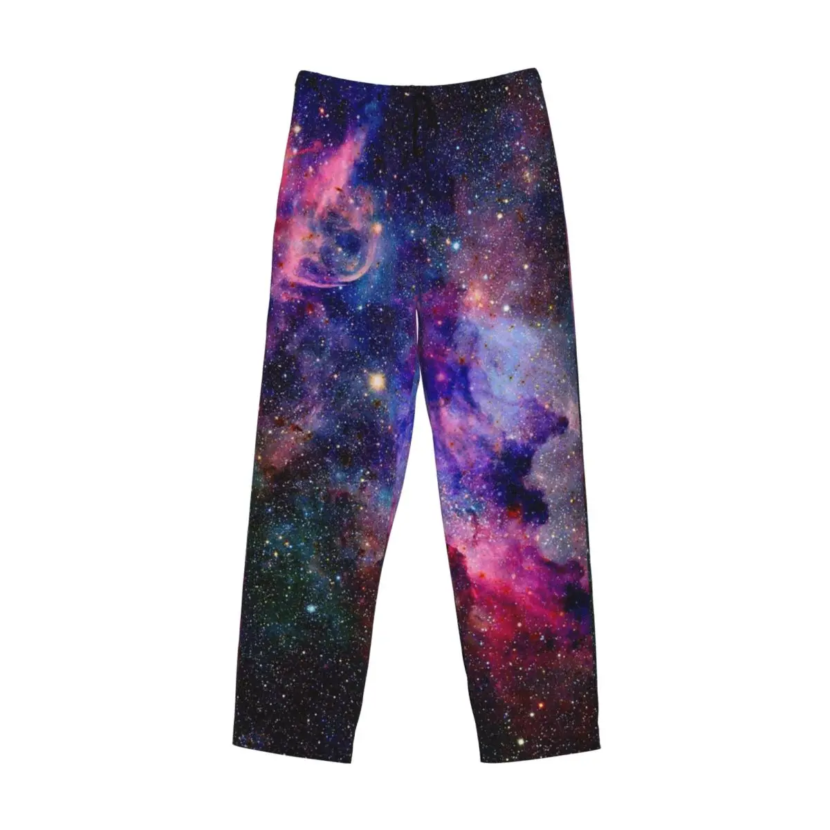 Custom Planet Earth Pajama Pants Men Sleepwear Sleep Lounge Bottoms with Pockets