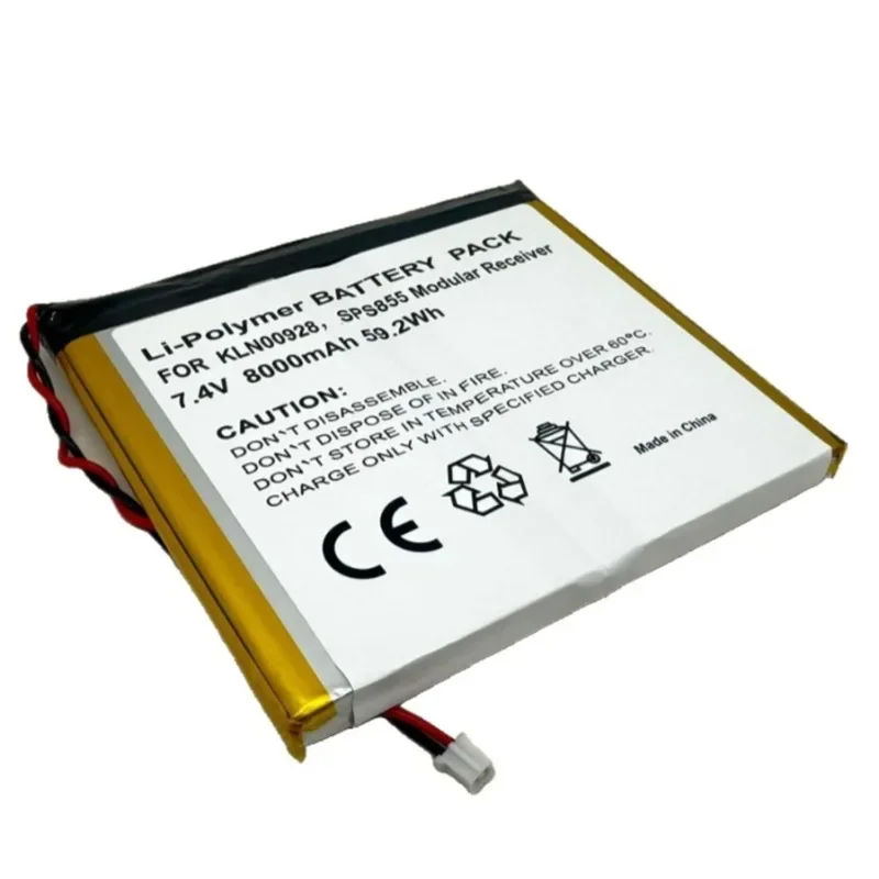 for KLN00928 for Trimble SPS855 Modular Receiver, SPS850, SPS851 , SPS852 7.4V 8000mAh 59.2Wh Rechargeable Batteries