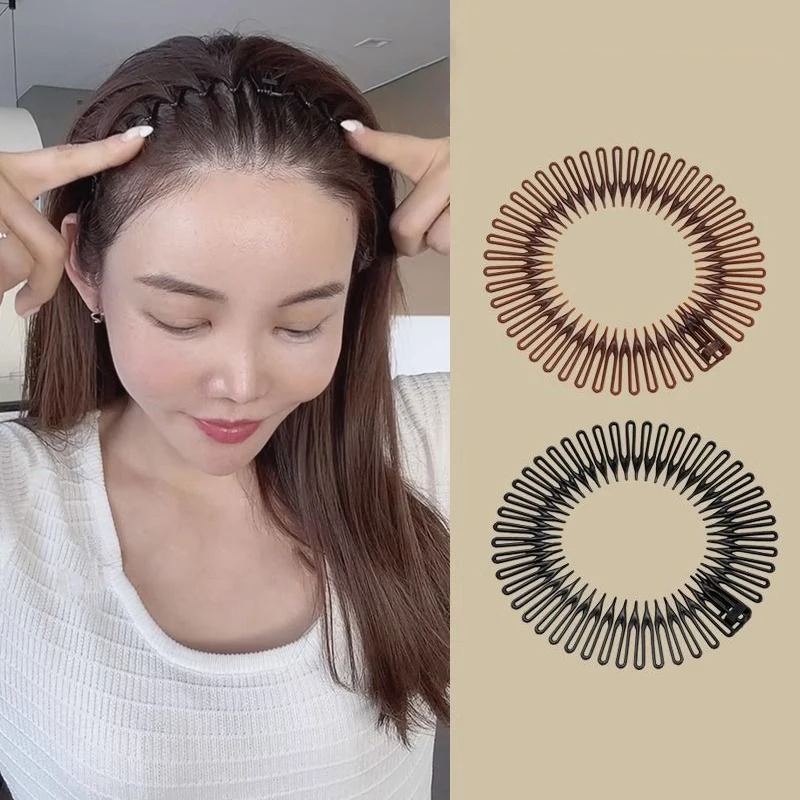 Fixed Hair Invisible Back Head Broken Hair Comb Broken Hair Arrangement Artifact Female Insert Comb Hair Band Bangs Hair Clip