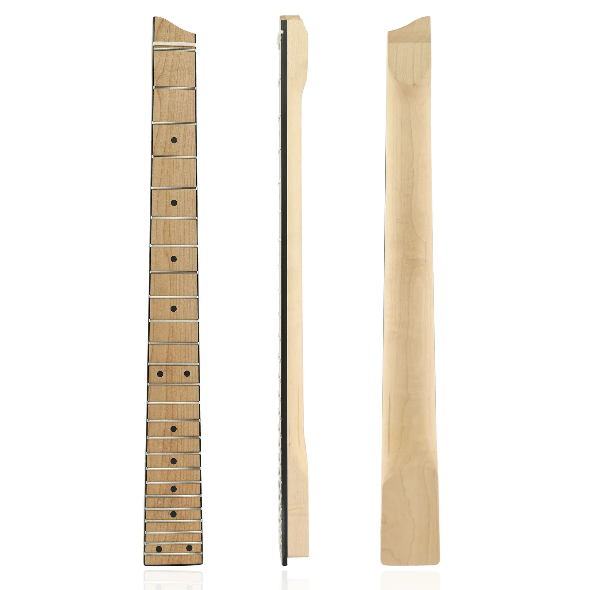 

[Matte] Grade 25 Headless Electric Guitar Handle Maple Fingerboard Maple Neck Suitable for 6-string Travel Guitar