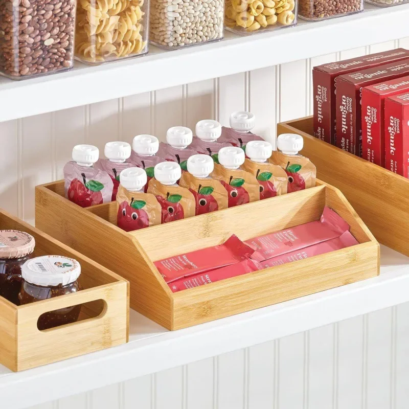 Storage box Grid storage box Coffee bag Snack beverage display box Kitchen condiments