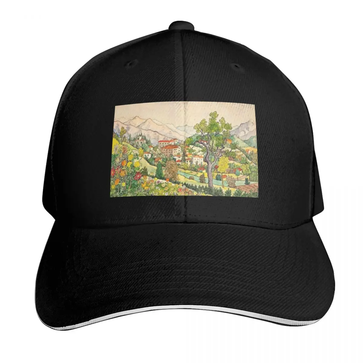 Hermann Hesse Montagnola (1933) Baseball Cap birthday Hat Baseball Cap Cosplay Designer Hat For Man Women's