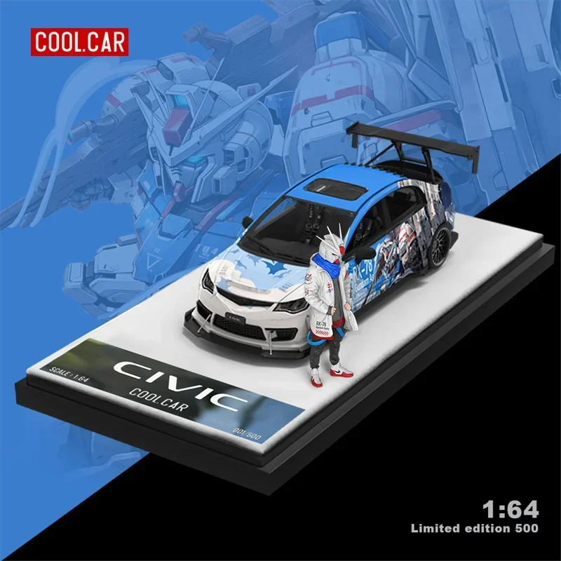 Time Micro&MOREART Cool Car 1:64 FD2 Limited 500 Diecast Alloy  Model Car model