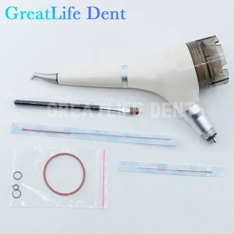 GreatLife Dental Dentist Air Prophy Jet Tooth Whitening Handpiece Polishing Nozzle Sandblaster Machine Sandblasting Polisher