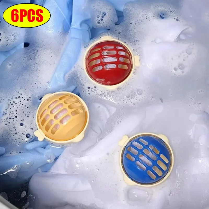 1Pcs Reusable Laundry Cleaning Ball Anti-tangle Washing Machine Filter Lightweight Useful Washing Ball For Home Cleaning