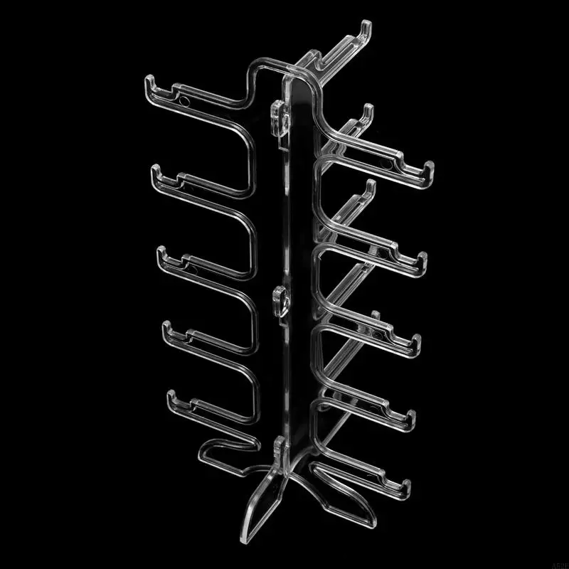 A52E Eyewear Holder Display 5 Layers Glasses Eyeglasses Show Stand Holder Sunglasses Frame Display Rack Easy Installation